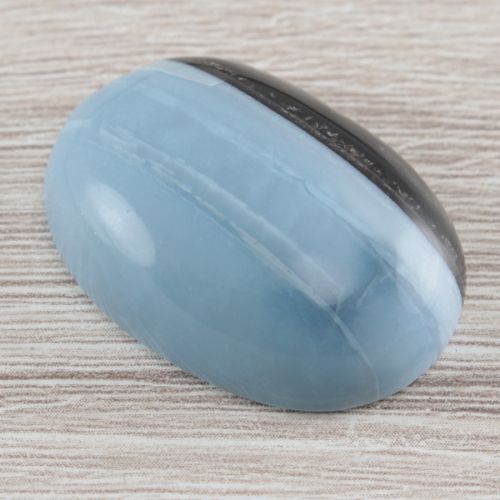 Opal niebieski kaboszon 29x20 mm OPA1008