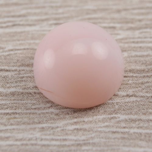 Opal różowy kaboszon fi ok. 8 mm OPA1256