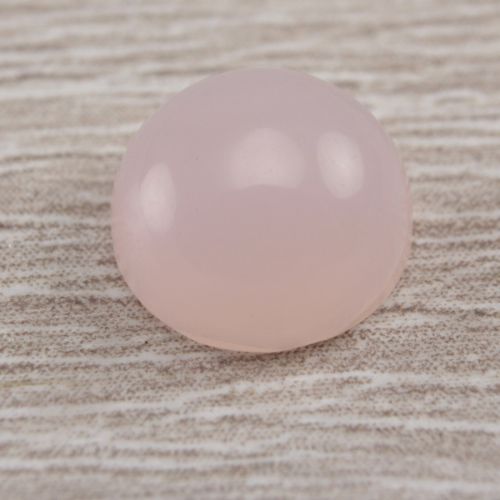 Opal różowy kaboszon fi ok. 8 mm OPA1265