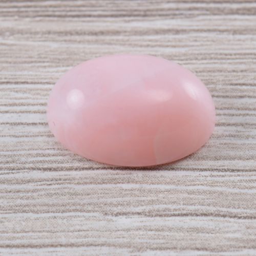 Opal różowy kaboszon owal ok. 14x10 mm OPA1313