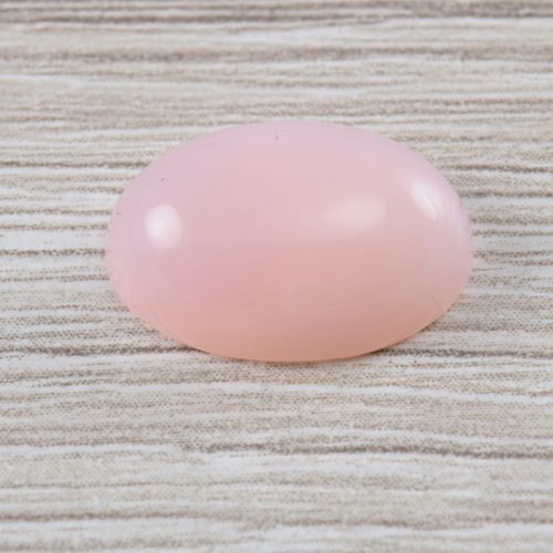 Opal różowy kaboszon owal ok. 14x10 mm OPA1333