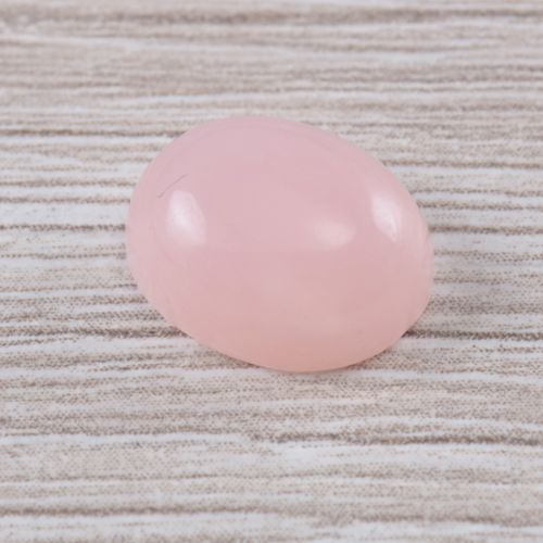 Opal różowy kaboszon owal ok. 11x9 mm OPA1406