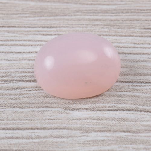 Opal różowy kaboszon owal ok. 11x9 mm OPA1411
