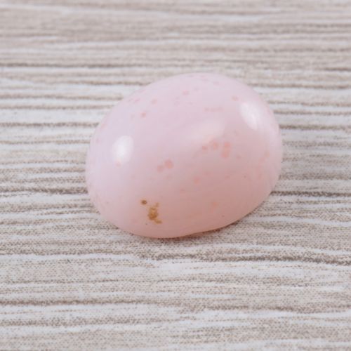 Opal różowy kaboszon owal ok. 11x9 mm OPA1467