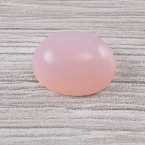 Opal różowy kaboszon owal ok. 11x9 mm OPA1468