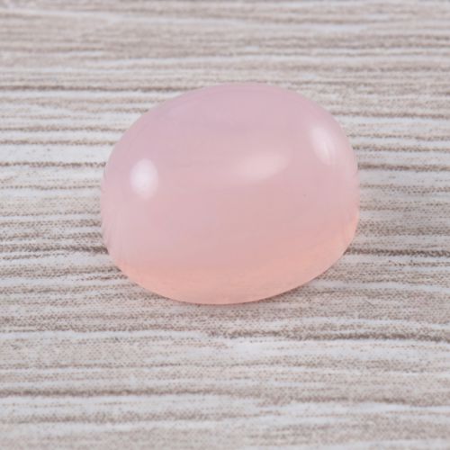 Opal różowy kaboszon owal ok. 11x9 mm OPA1471
