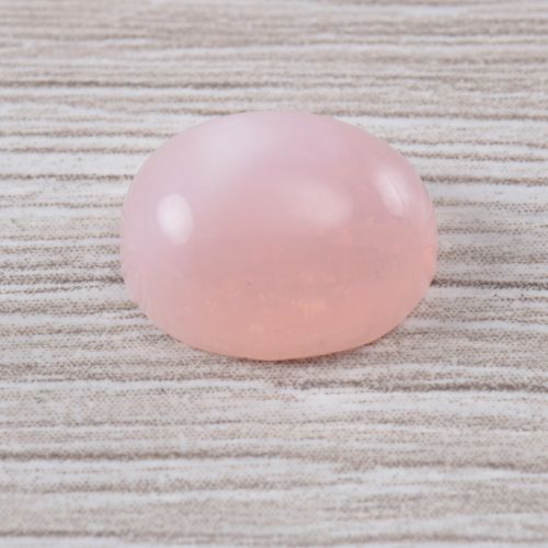 Opal różowy kaboszon owal ok. 11x9 mm OPA1481