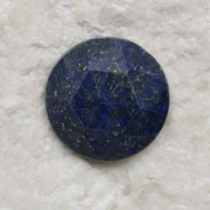Lapis Lazuli fasetowany okrągły 18 mm LAP0461