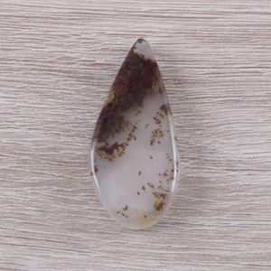 Agat mszysty z Indonezji łza ok. 36x16 mm AGA0545