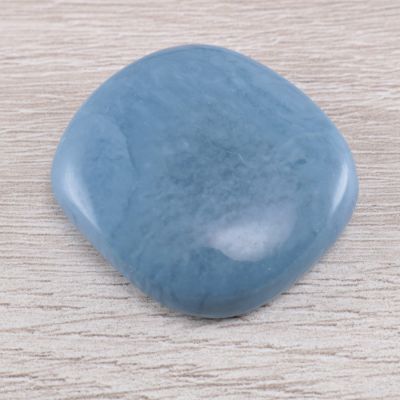 Opal niebieski kaboszon 33x30 mm OPA0941